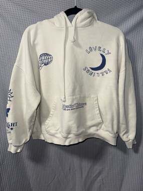 Pull&Bear Pacific Republic Mystic Chimera Graphic Hoodie Size S